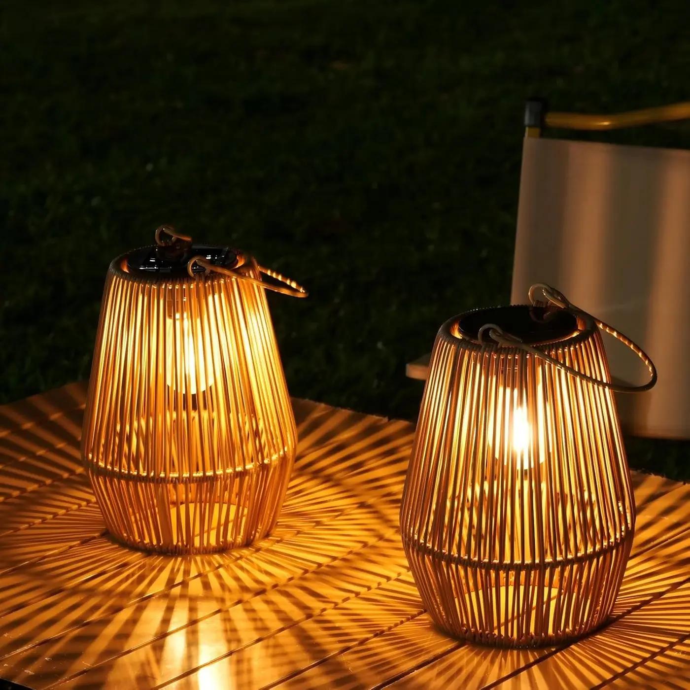 Solar Lanterns, KagoLing Solar Lanterns Outdoor Waterproof Gifts for Women Hanging Lights Outdoor Christmas Lamp Lights Decoration for Outside Garden,Yard,Patio,Porch,Trees,Lawn,Pathway Decor, 2 Pack