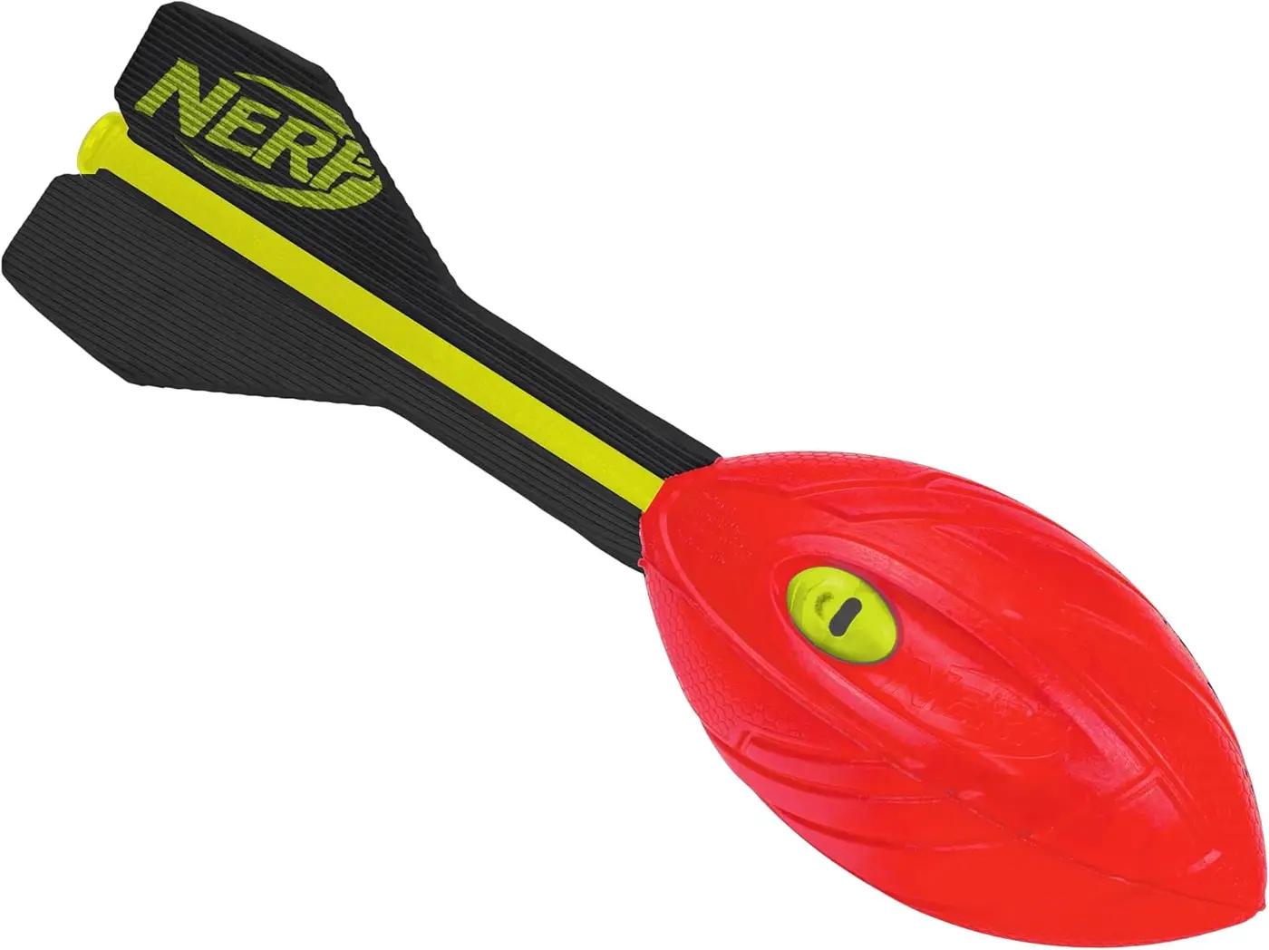 Nerf Vortex Aero Howler Foam Ball, Classic Long-Distance Football, Flight-Optimizing Tail, Whistling Sound, Indoor &amp; Outdoor Fun, Christmas Stocking Stuffers for Kids