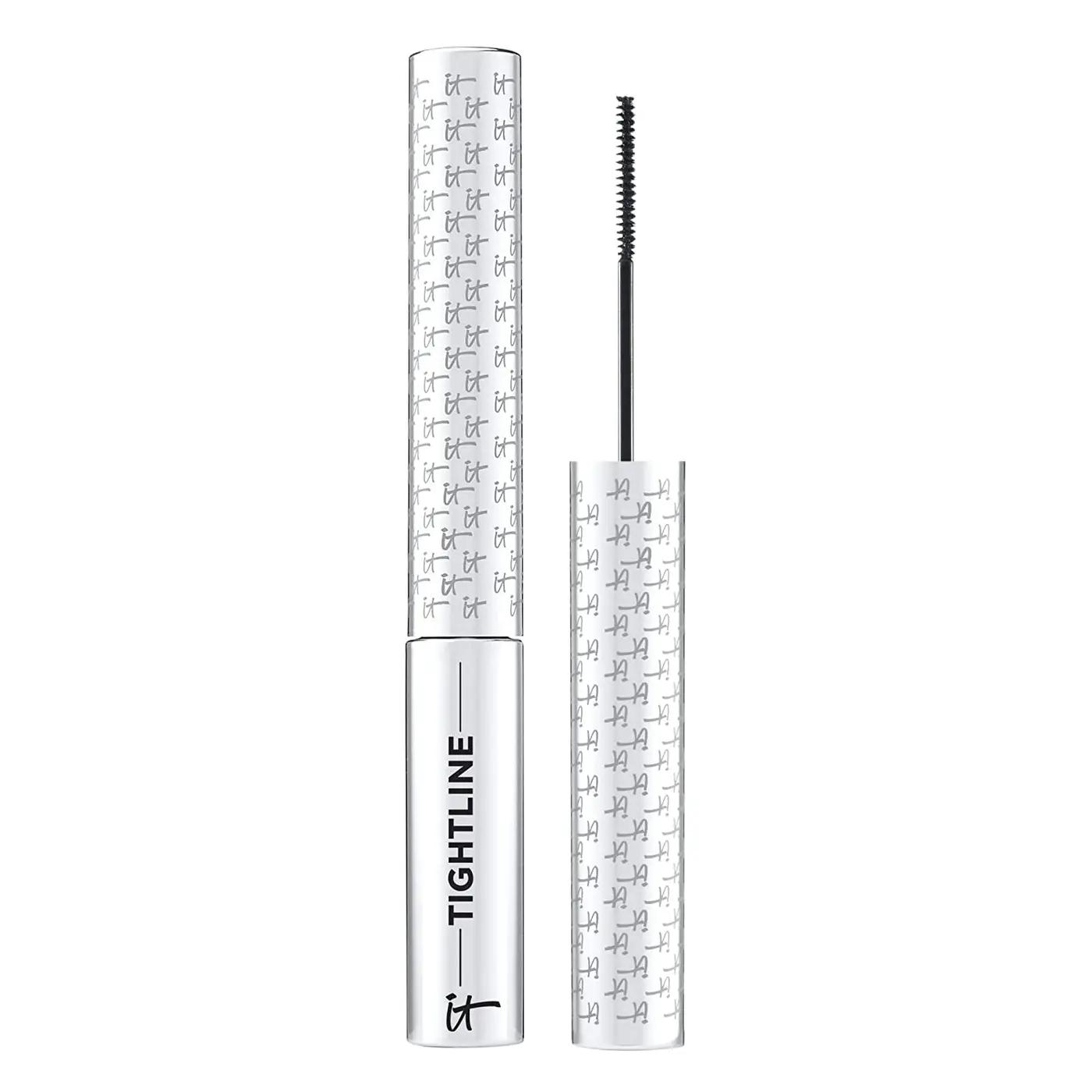 IT Cosmetics Tightline 3-In-1 Lash Primer, Eyeliner &amp; Black Mascara - Lengthens &amp; Conditions Lashes - Ultra-Skinny Wand - Infused With Collagen, Biotin, Peptides &amp; Antioxidants - 0.12 fl oz