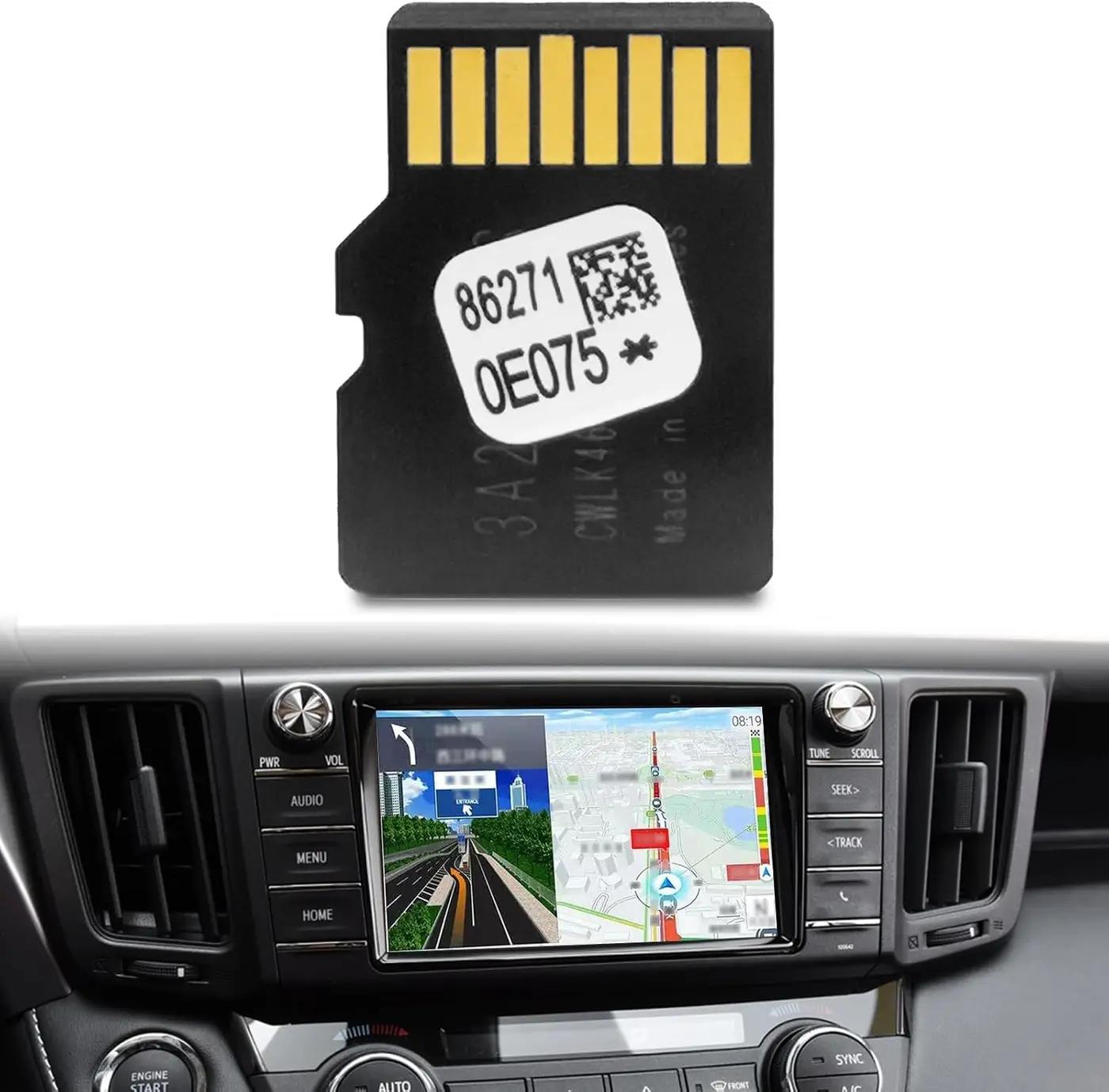 2023 Latest Updated Car Navigation SD Card, 86271-0E075 US and Canada Maps Micro SD Card for Upgrading Your Car GPS Navigation System, Accessories Compatible with Toyota 4Runner RAV4 Tundra.