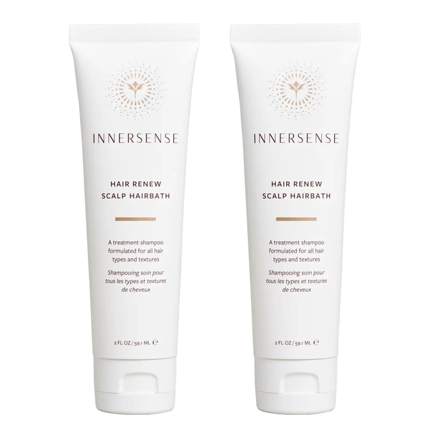INNERSENSE Organic Beauty - Hair Renew Scalp Hairbath | Cleansing, Balancing, Moisturizing | Non-Toxic, Cruelty-Free, Clean Haircare (2 Pack - 2 fl oz | 59.1 mL each)