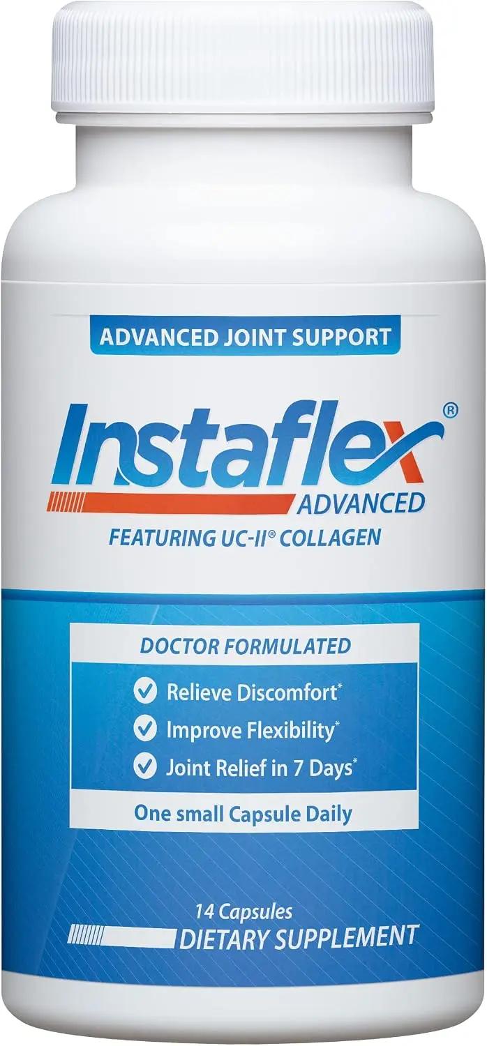 Instaflex Advanced Joint Support - Doctor Formulated Joint Relief Supplement, Featuring Collagen &amp; 5 Other Joint Discomfort Fighting Ingredients - 14 Count