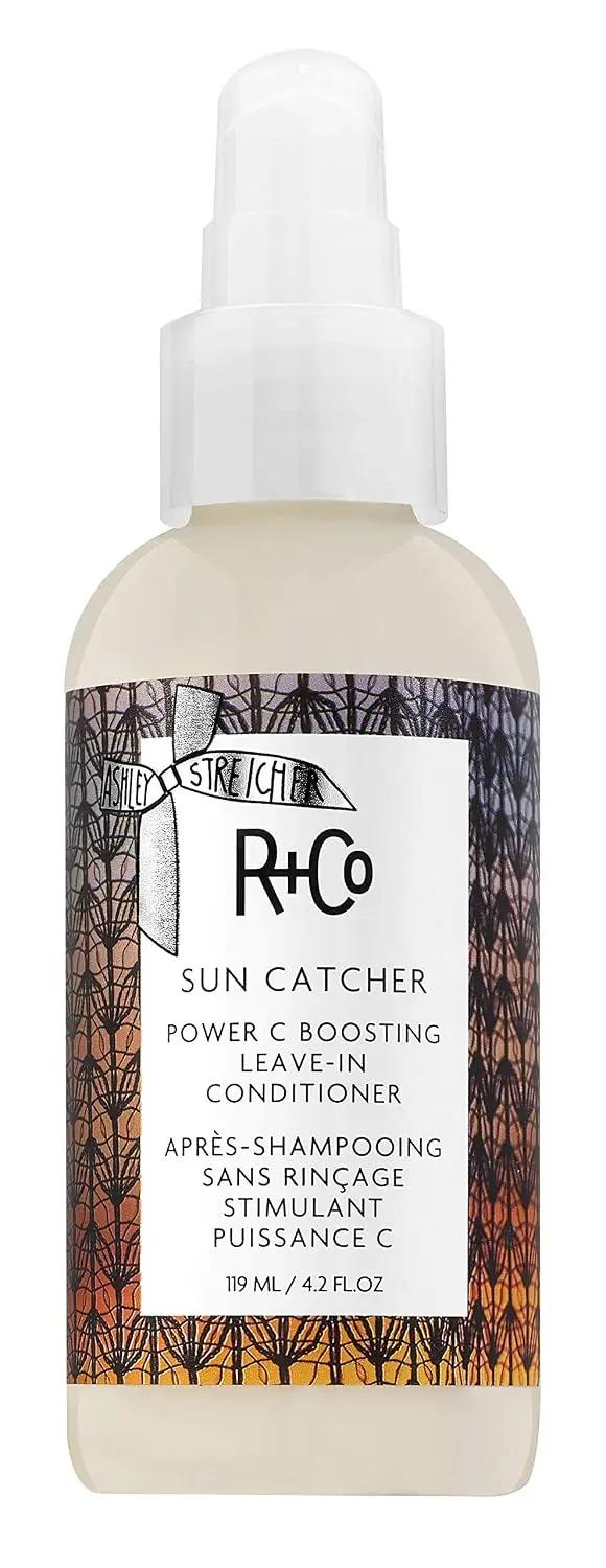 R+Co SUN CATCHER Vitamin C Leave-In Conditioner – Hydrating &amp; Detangling Hair Treatment, Adds Shine &amp; Protects Hair, All Hair Types