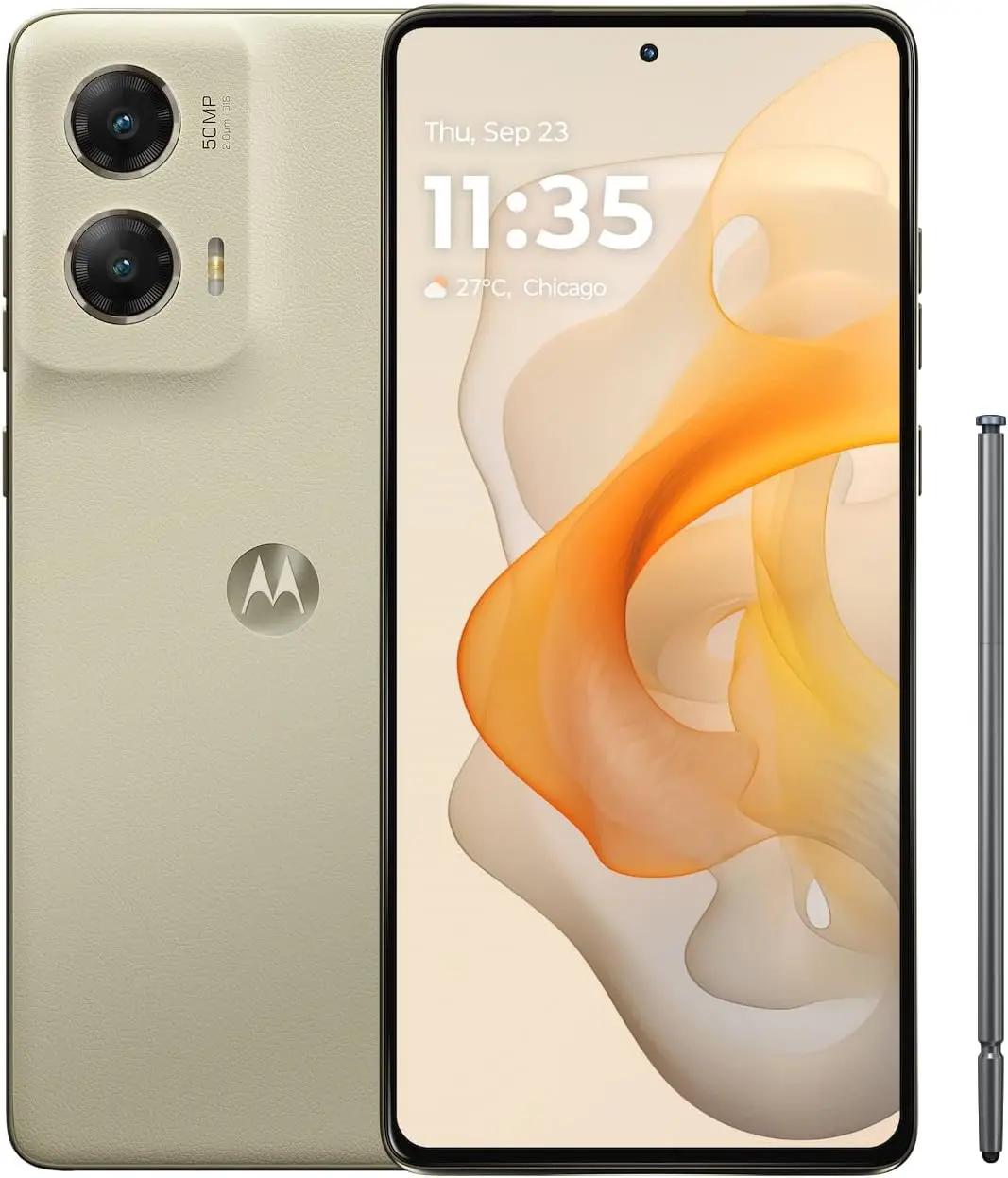Motorola Moto G Stylus 5G | 2024 | Unlocked | Made for US 8/256GB | 50MP Camera | Caramel Latte | 2024, Unlocked, Made for US, 50MP Camera