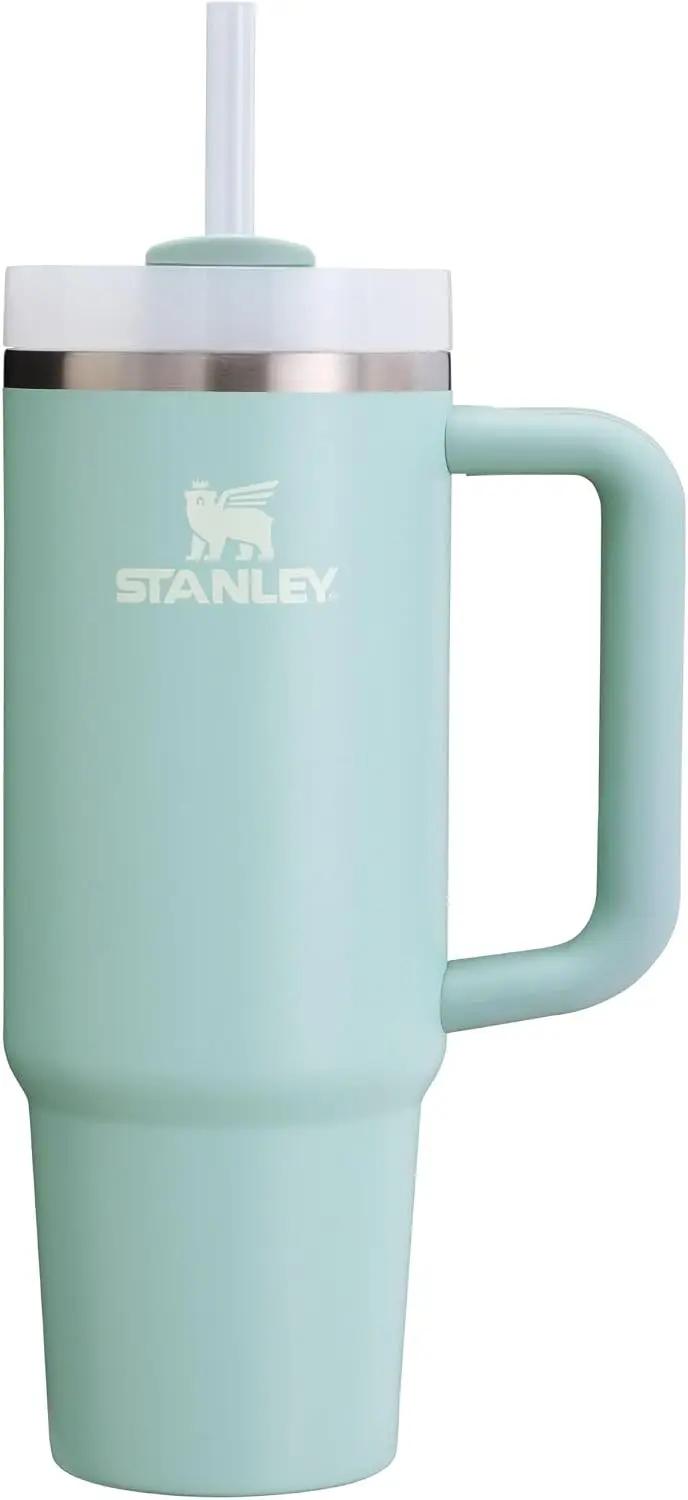 STANLEY STANLEY Quencher H2.0 Tumbler with Handle and Straw 30 Ounces |…