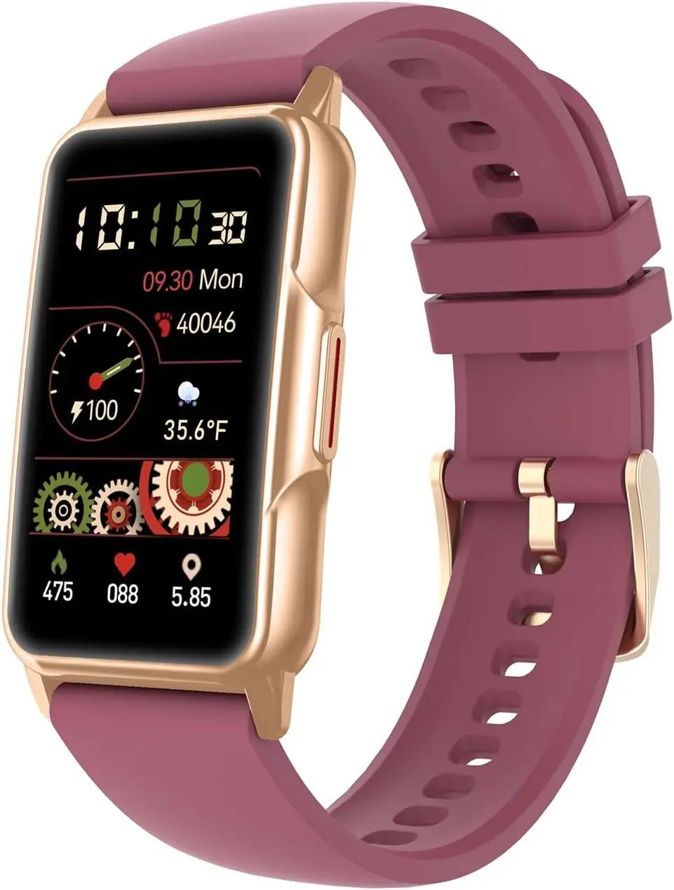Mindrose Smart Watch Health Fitness Tracker with 24/7 Heart Rate, Blood Oxygen Blood Pressure Sleep Monitor, 115 Sports Modes, Step Calorie Counter Pedometer IP68 Waterproof for Android and iPhone Women Men
