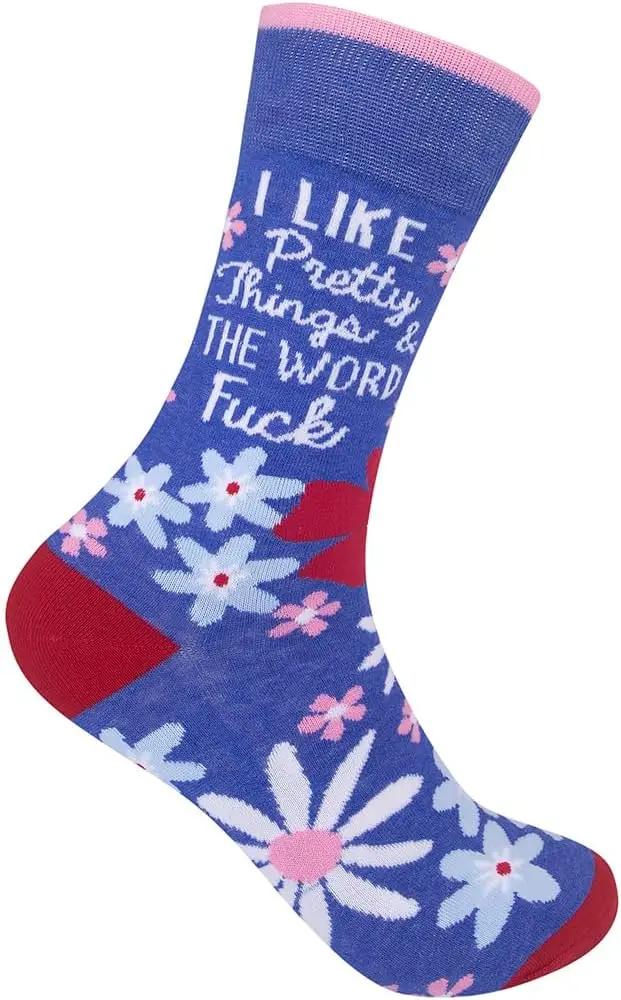 FUNATIC Funny and Snarky Socks with Sayings - Novelty Gifts for Men