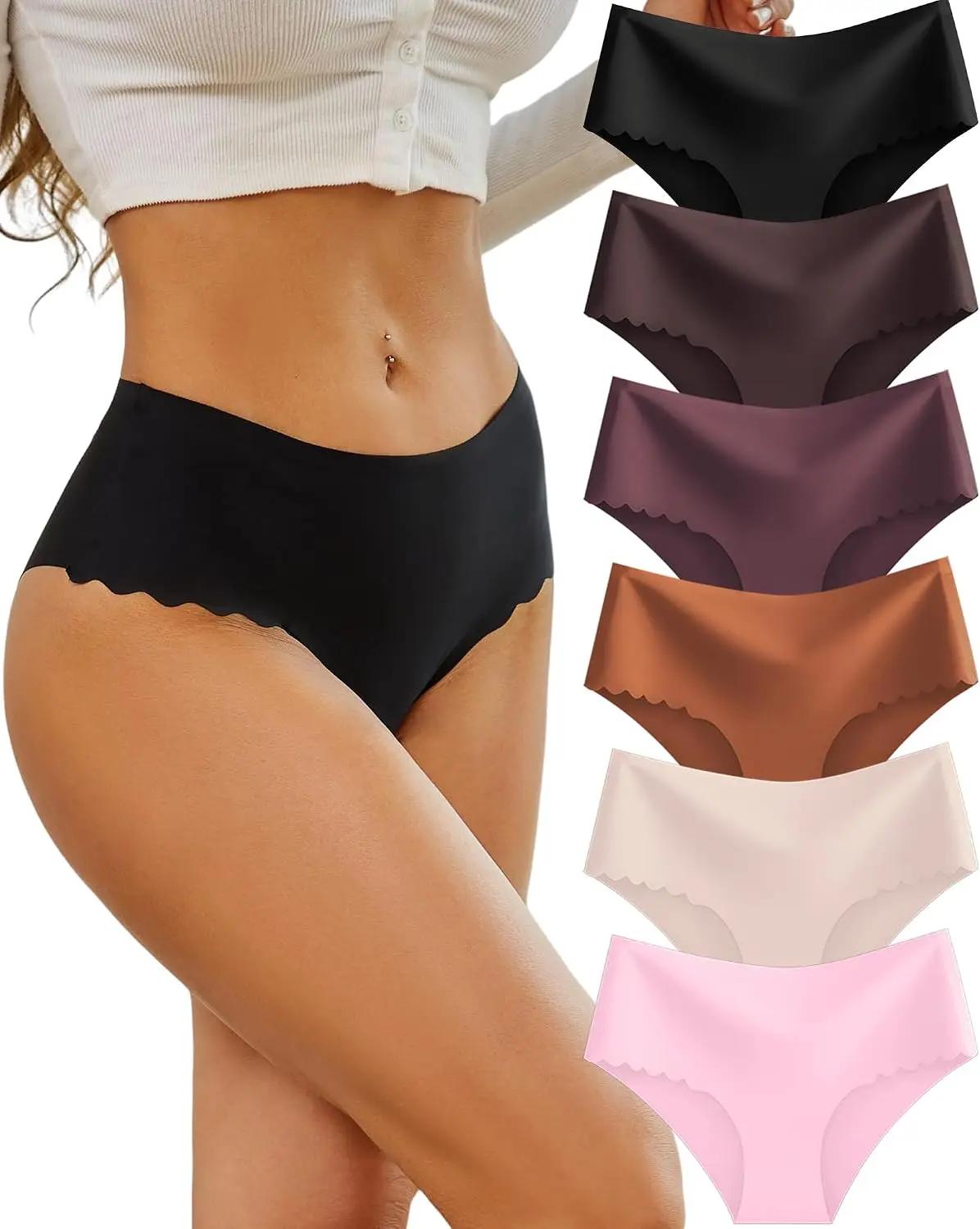 Sth Big High Waisted Seamless Underwear for Women No Show Panties Cheeky…