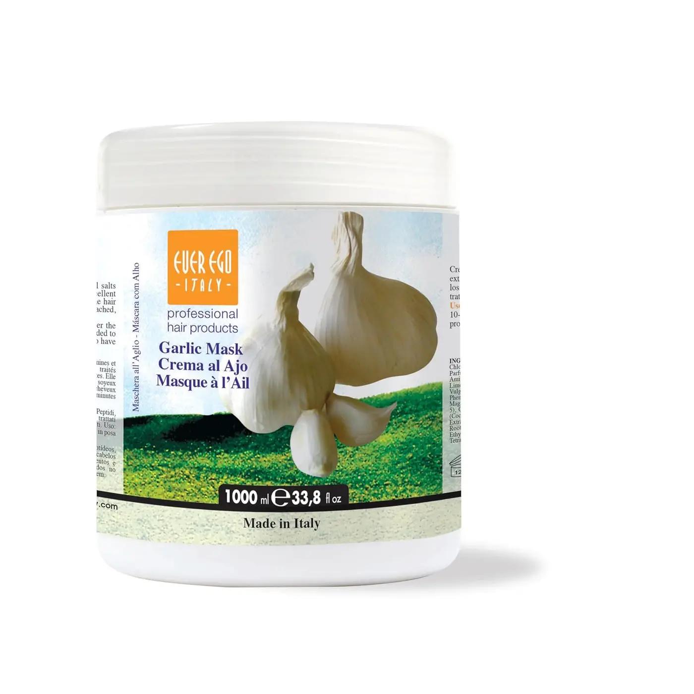 Garlic Mask For Damaged, Bleached or Colored Hair | Repairing And Hydrating Hair Care Product For Men And Women | 1L Tub