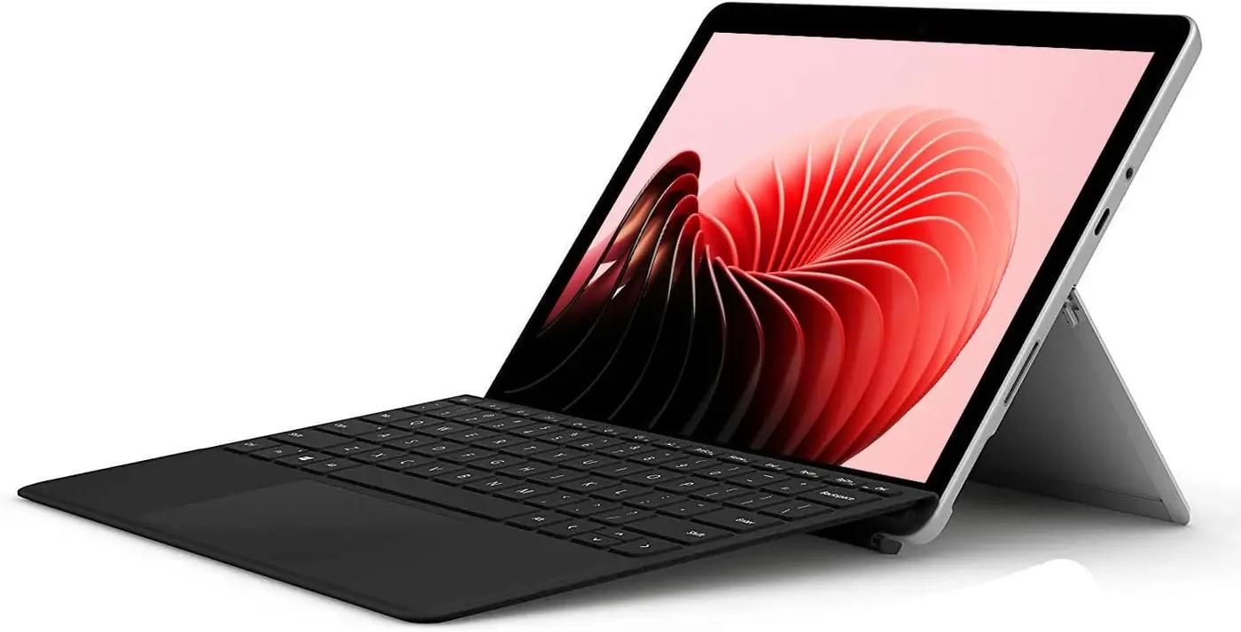 Microsoft Surface Go 2 2-in-1 Ultra-Portable 10.5" FHD Touchscreen Tablet Laptop with Keyboard, Intel Core m3-8100Y, 8GB RAM, 128GB SSD, Windows 11 Pro (Renewed)