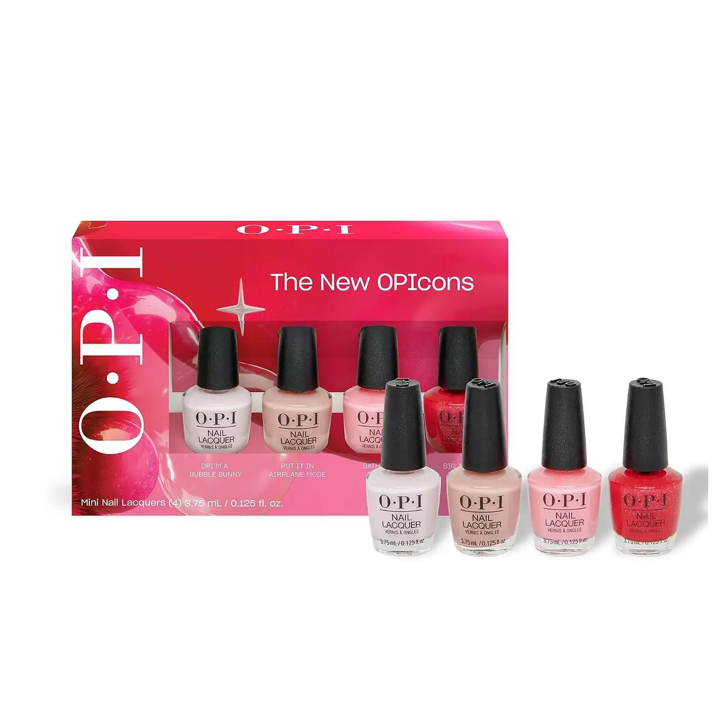 OPI Nail Lacquer Nail Polish | Crème, Shimmer, and Glitter Chip Resistant Nail-Polish | Fast Drying, Streak Free Formula | The New OPIcons Collection | Spring 2026