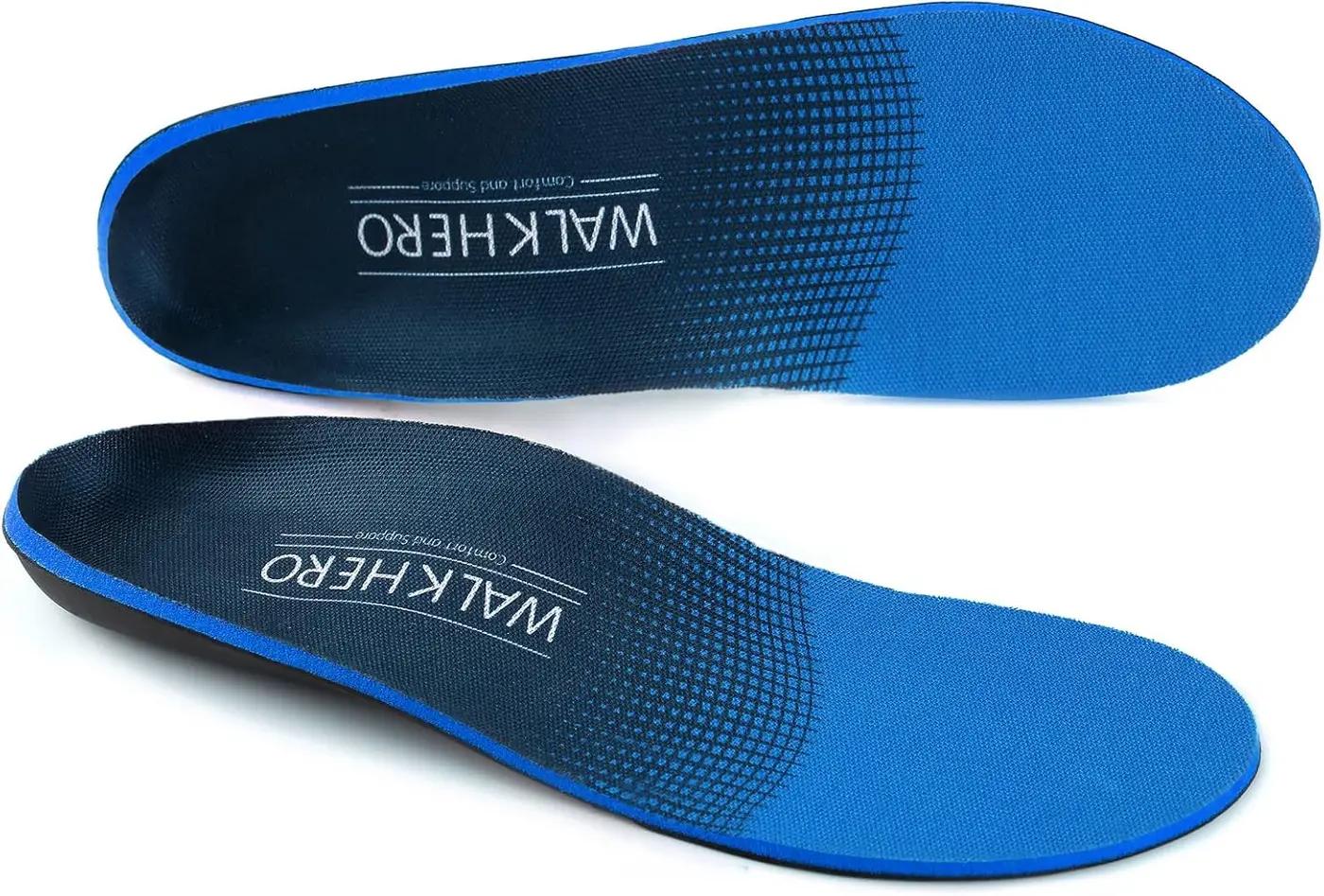 Plantar Fasciitis Relief - Arch Support Insoles for Men Women, Shoe Inserts for Flat Feet, Orthotic Shoe Insoles All-Day Energy and Comfort with Every Step (Mens 11-11 1/2 | Womens 13-13 1/2) Recycled Claim Standard Blended