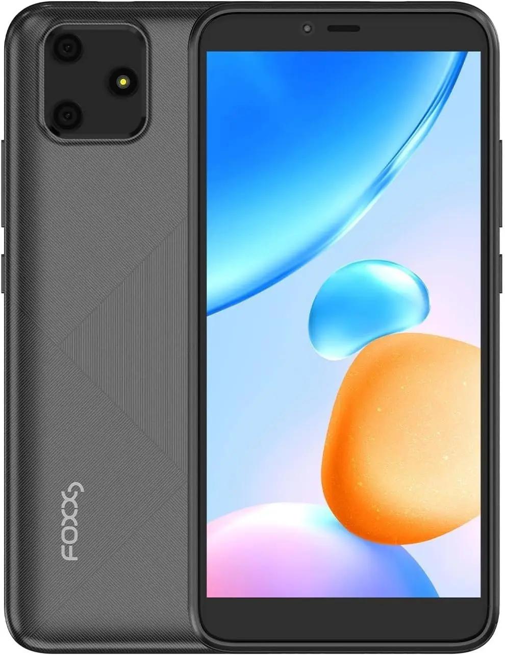 New 4G Smartphone Android 13 Go Edition - 5.5" Display, 2GB+16GB Storage, 2000mAh Battery, 2MP Main + 0.3MP Auxiliary Camera, Dual SIM, 3.5mm Headphone Jack