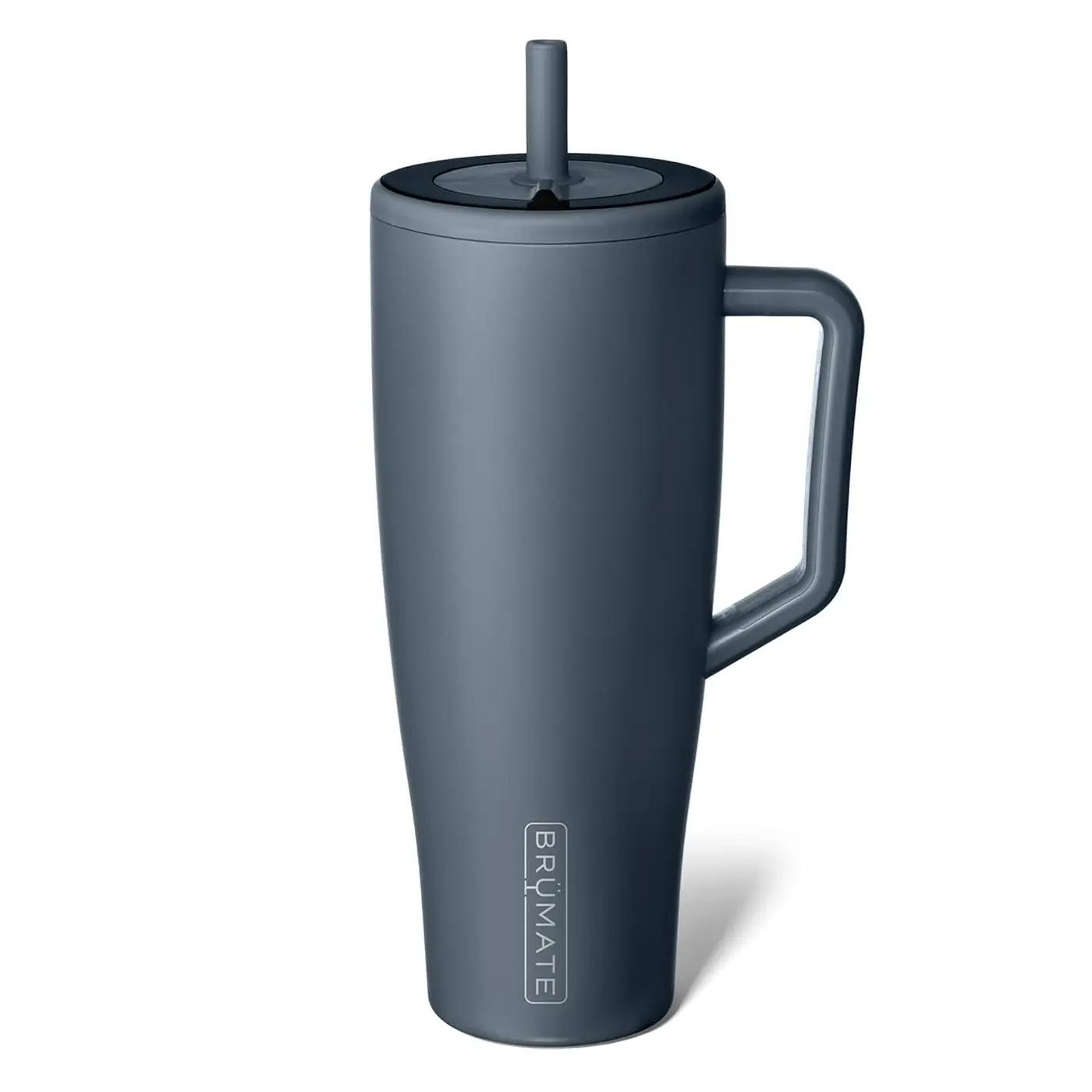 BrüMate BrüMate Era 40 oz Tumbler with Handle & Straw | 100% Leakproof…