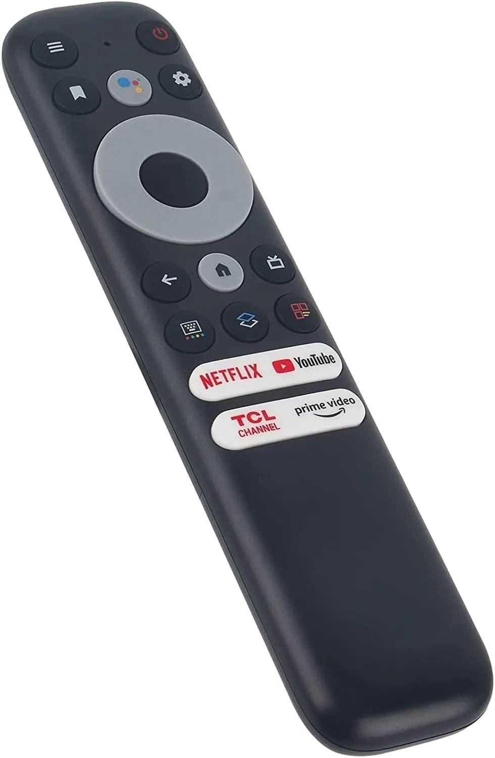 Besia RC902N FMR1 Remote Control for All TCL Google Smart TV and Android Smat TV,Replacement 55R646 55S546 65R646 65S546 75R646 75S546 Mini-LED QLED 4K UHD [ Without Voice Function]